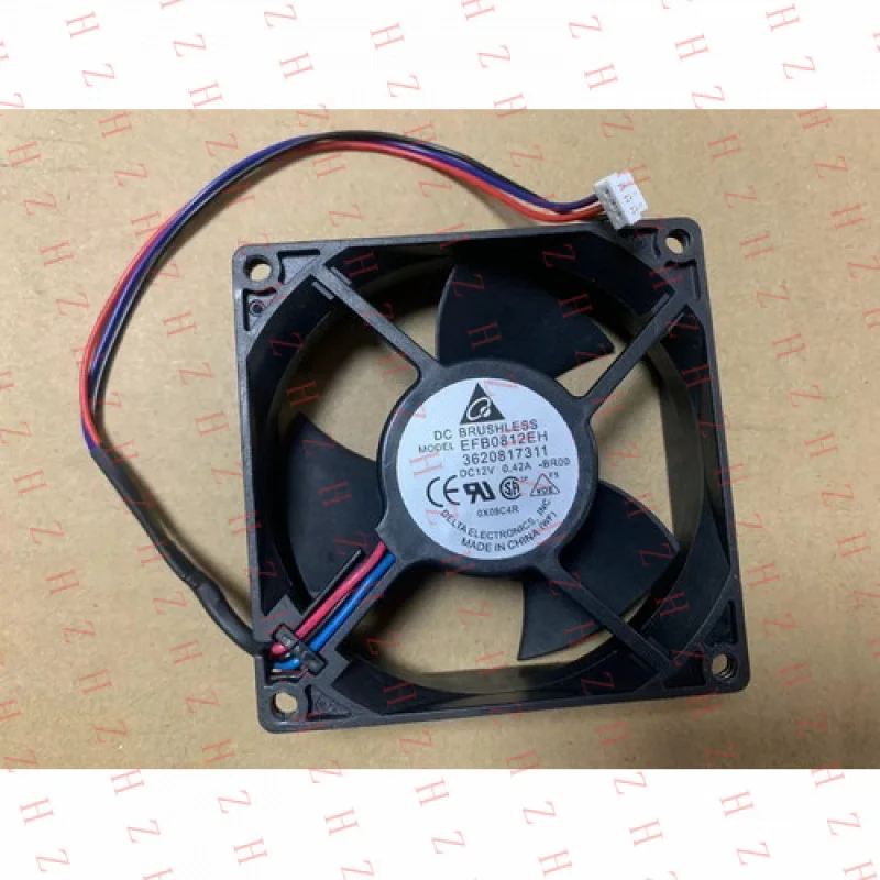 

Вентилятор P+ для Delta DC BRUSHLESS EFB0812EH-BR00 3620817311, 80*80*25мм, 12В, 0.42А, 3-контактный