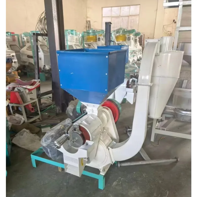 Corn Wheat Millet Husking & Maize Skin Removing Machine, Wheat Chaff Removal, Grain Polishing, Corn Peeling Equipment