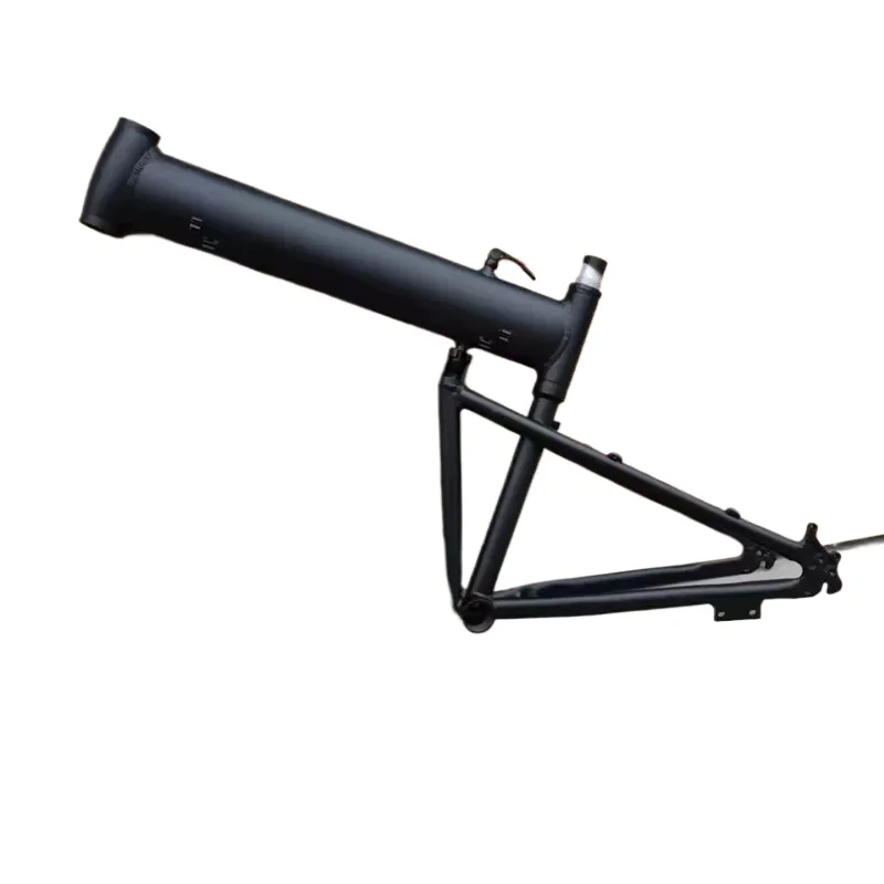 Folding Mountain Bike Frame Aluminum Alloy 26/27.5*17 Oil Disc, Suitable for DIY Bicycle Assembly Lithium Battery Electric Bike