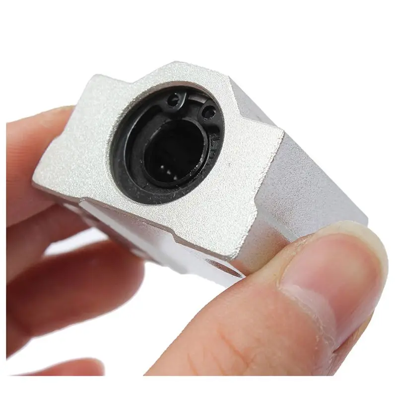 A93E-4X SCS10UU 10Mm Linear Motion Ball Bearing Slide Bushing Block Silver