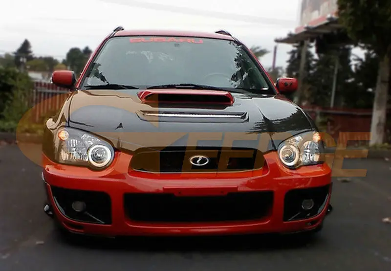 For Subaru Impreza WRX STI 2003 2004 2005 Excellent Ultra Bright CCFL Angel Eyes Halo Rings Kit Car Accessories