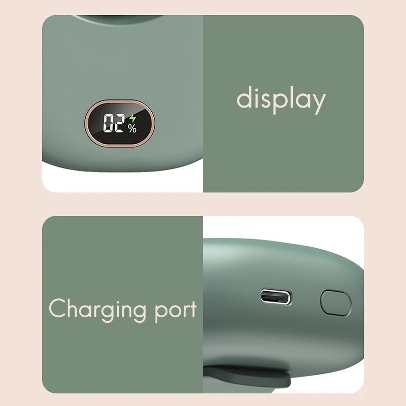 Вентилятор Мини USB-кулер Перезаряжаемый Ventilador Travel Ручной портативный бесшумный маленький электрический охлаждающий вентилятор Белый