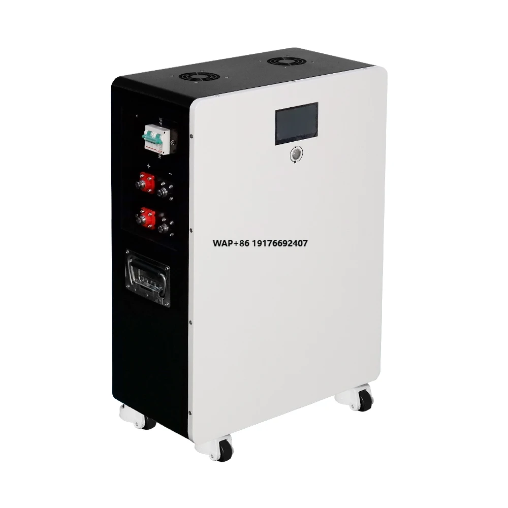 51.2V 200AH 10kWh Wall-Mountable LiFePO4 Movable Solar Battery Storage System Energy Efficient Lithium Ion Batteries Pack