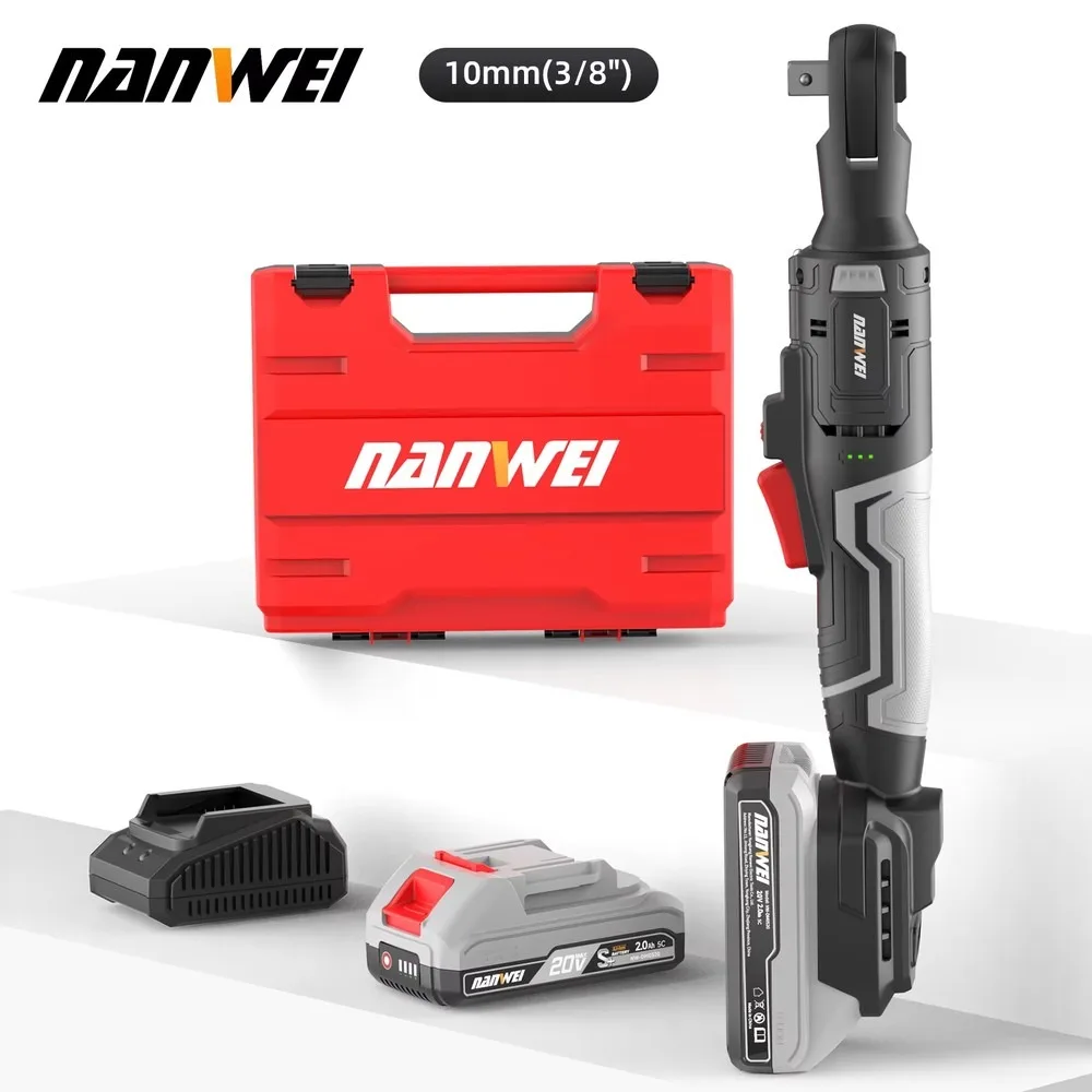 RW5211 20V Lithium Battery Cordless Angle Ratchet Wrench Power Tool for Car Repair Industrial and DIY Use