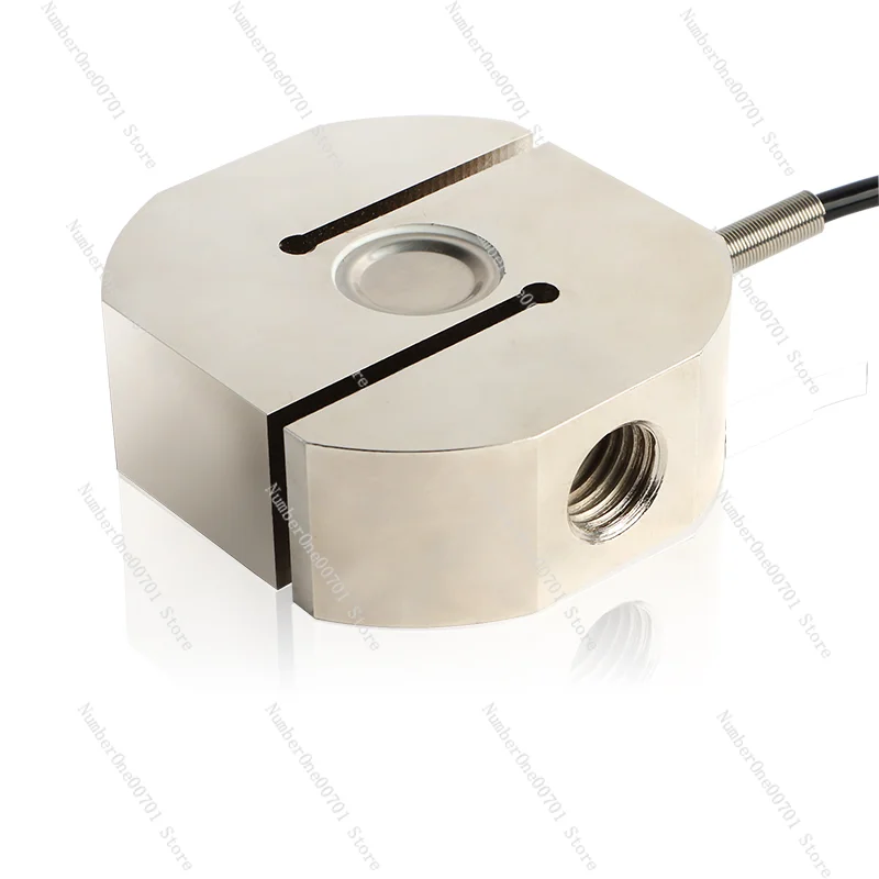 

S-Type Tension Pressure Sensor High-Precision Weighing Sensor Force Measuring Instrument Weight 500kg