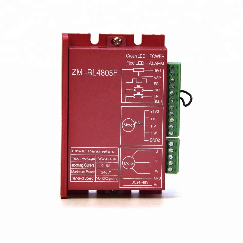 SDCQ 24V 22W 1200rpm ブラシレス DC モーター、コントローラー付き