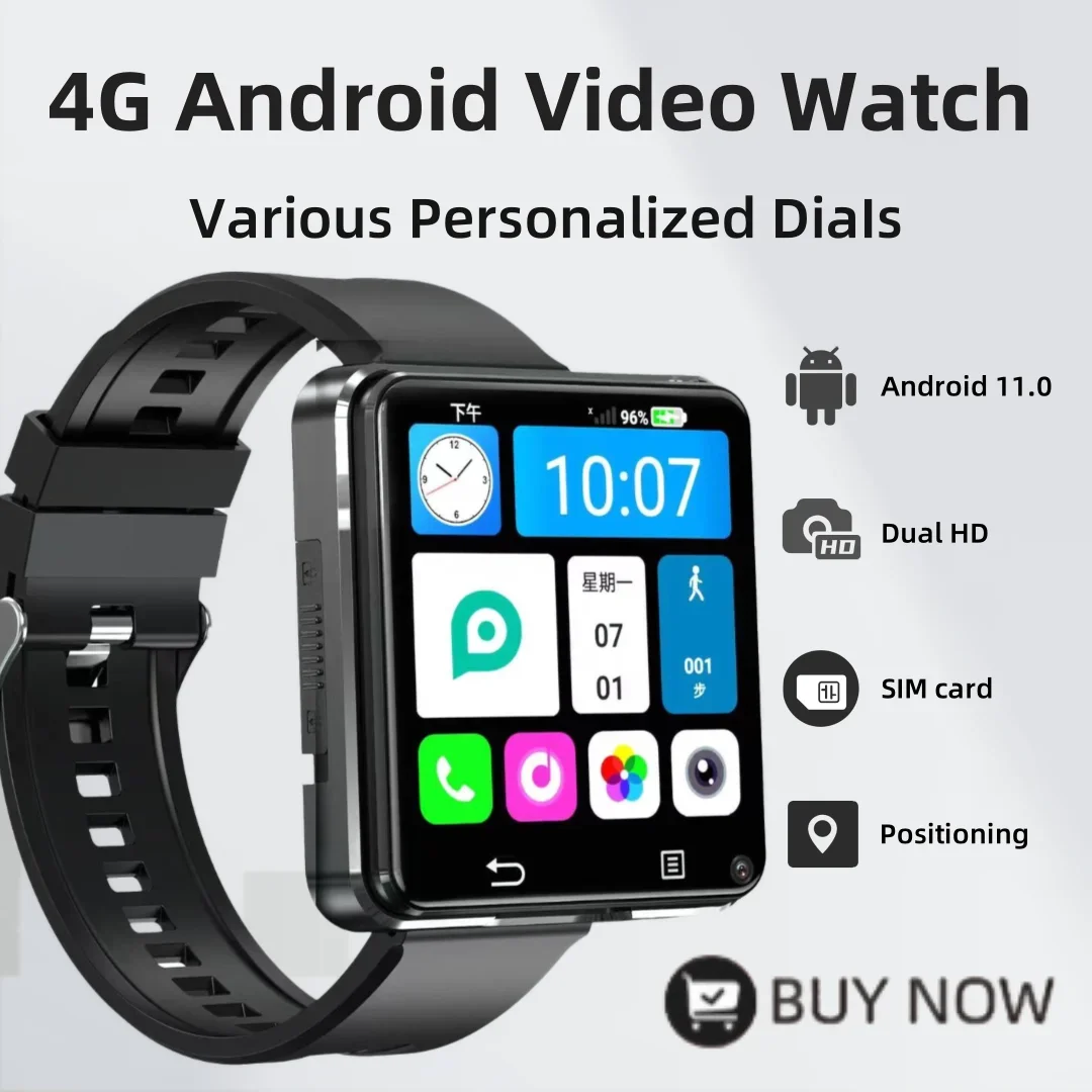 

2,64-дюймовый большой экран MTK6739, камера 500 Вт, аккумулятор 1200 мАч, Android 10,0, съемные умные часы, 4G, новый S998, детское высококачественное меню