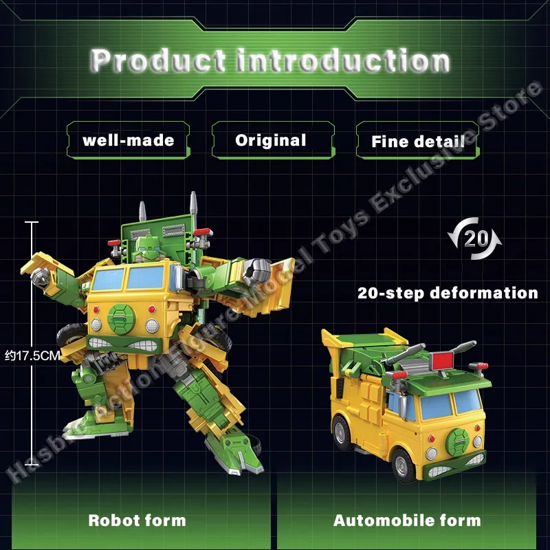 In Stock Hasbro Transformers*TMNT Limited Amount Action Figures Model Toy Collectible Mobile Robot Model Toy Children's Gift