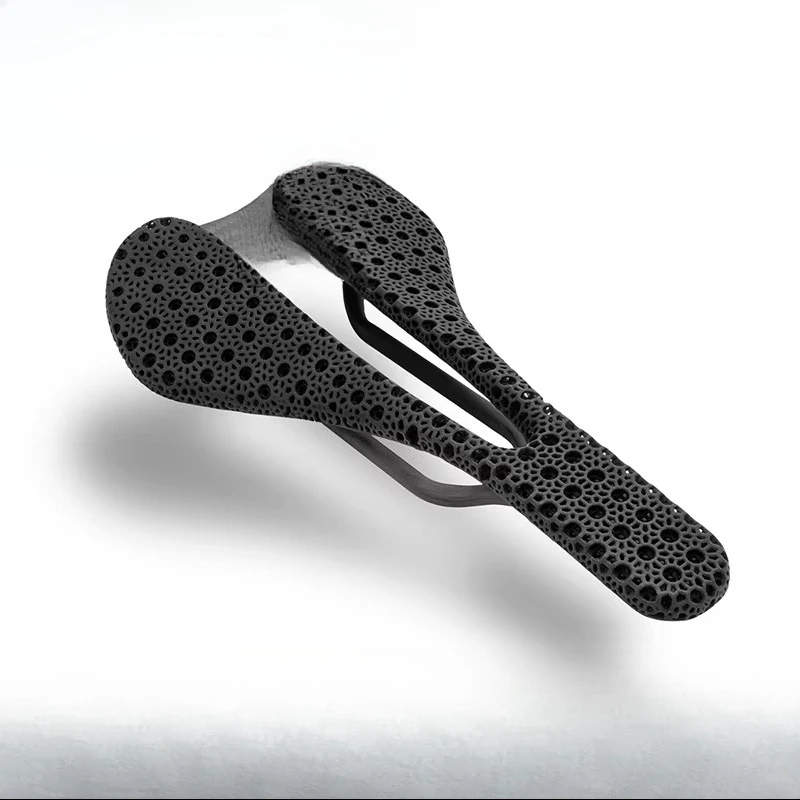 Print carbon fiber road bike, cycling seat cushion carbon brazing seat bag