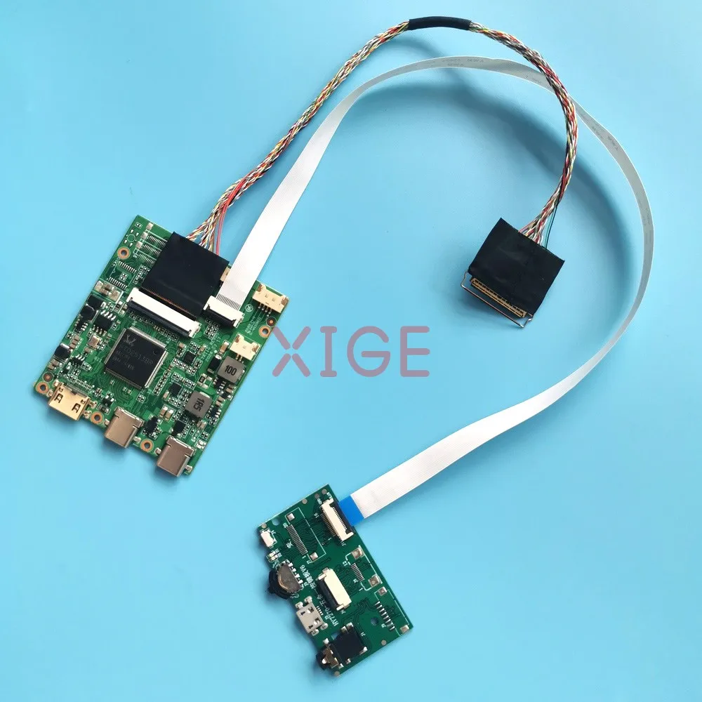 

Подходит для BT156GW01 V.1/V.4 BT156GW02 V.0 40-контактный LVDS 1366*768 USB-микрокомплект DIY TYPE-C Mini-HDMI панель ноутбука плата контроллера драйвера