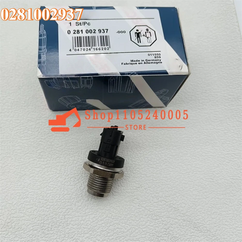 

0281002937 ДЛЯ датчика давления Common Rail 20792328, детали строительной техники