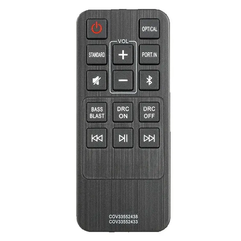 COV33552438 COV33552433 Remote Control Replacement, For LG Sound Bar SK1