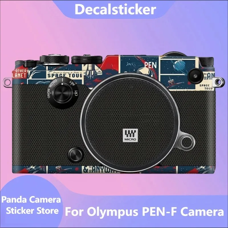 

Защитная пленка-наклейка для камеры Olympus PEN-F: антицарапийное покрытие, защита корпуса, декоративная наклейка (скин) для PEN F