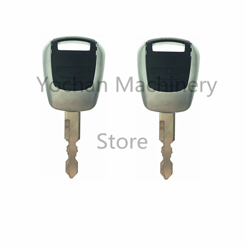 

2pc R-9 21Q4-00090 Ignition Key For New Hyundai Excavator loader Sunward Hitachi Equipment