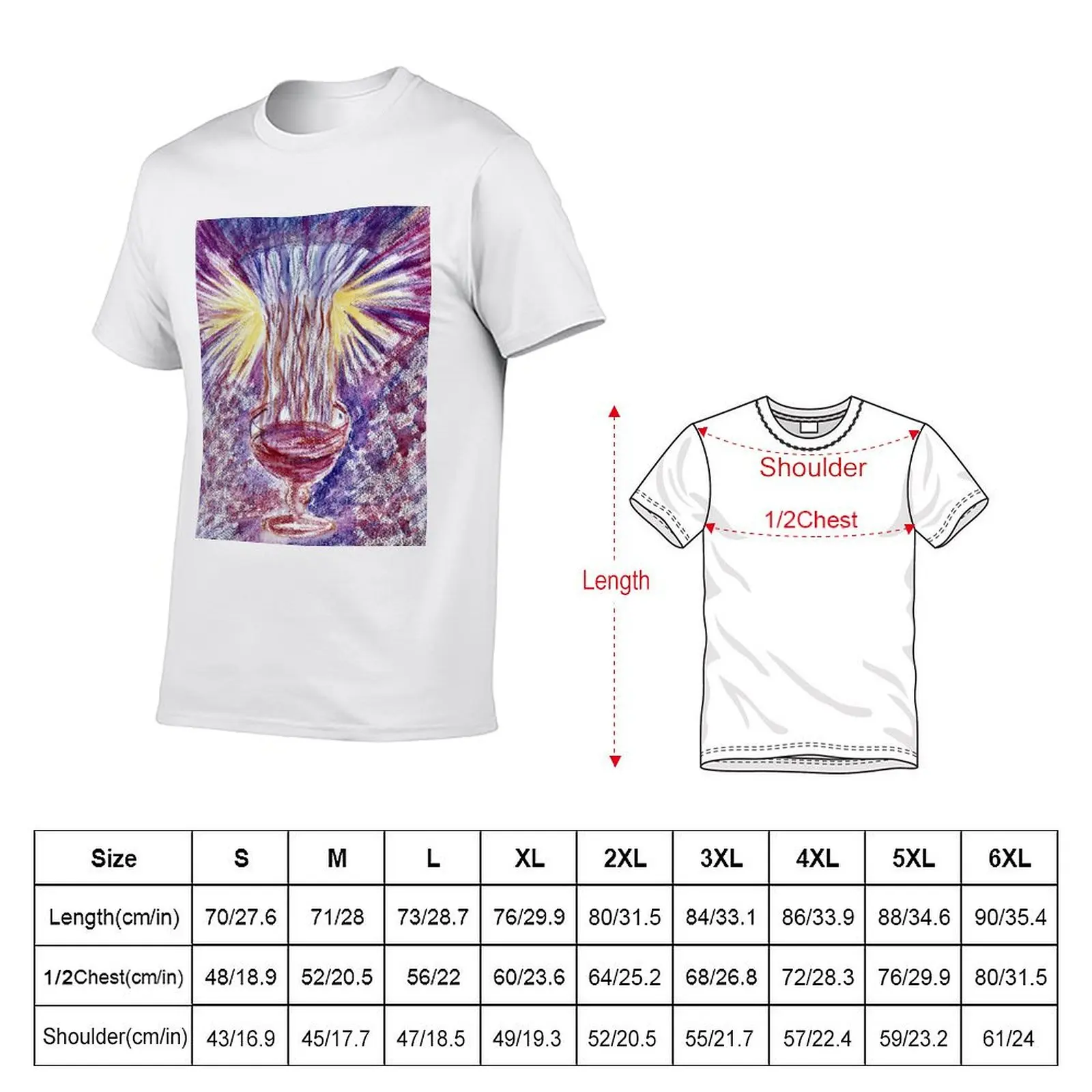 TRANSFORMATION/CHRISTIAN/SPIRITUAL/WATER T-Shirt Fashion Pattern Printed Tee Shirt