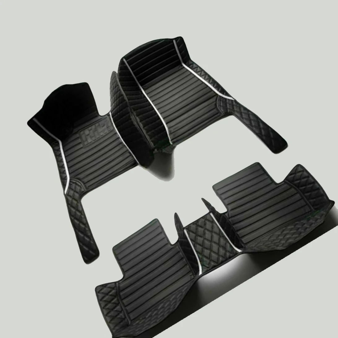 الحصير سيارة مخصصة ثلاثية الأبعاد من جلد البولي يوريثان مقاومة للماء لسيارة Hyundai Accent Verna Solaris ملحقات السيارات بطانات الأرضية