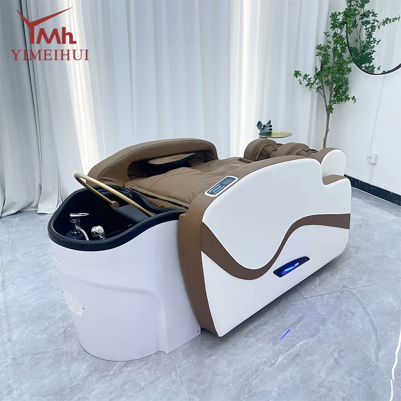 

Multi-functional Salon Spa Equipment Water Circulation Massage Tables Shampoo Chair Bed