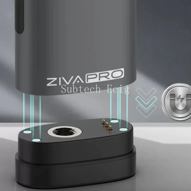 Yocan-Zilva Pro Vape Mod Phreat Battery ، قلم مبخر قابل لإعادة الشحن ، شاشة OLED ، هيكل ألومنيوم لعربات الخراطيش ، 10 ts