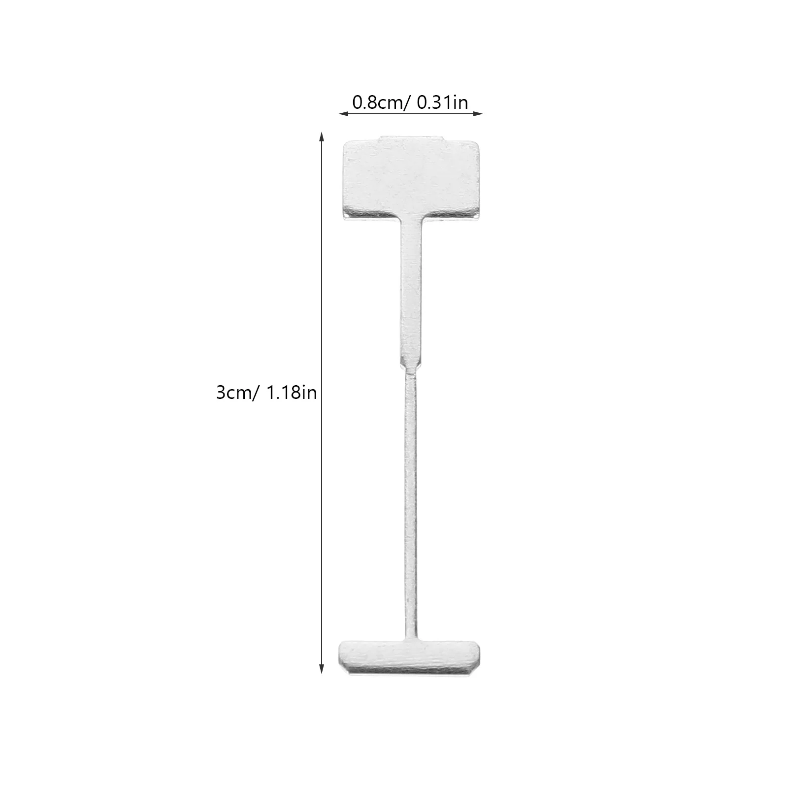 200 قطعة من دبوس فولاذي لتسوية البلاط، مشابك تسوية بلاط الصلب الصلب المتينة، قطع غيار احترافية للسيراميك #3