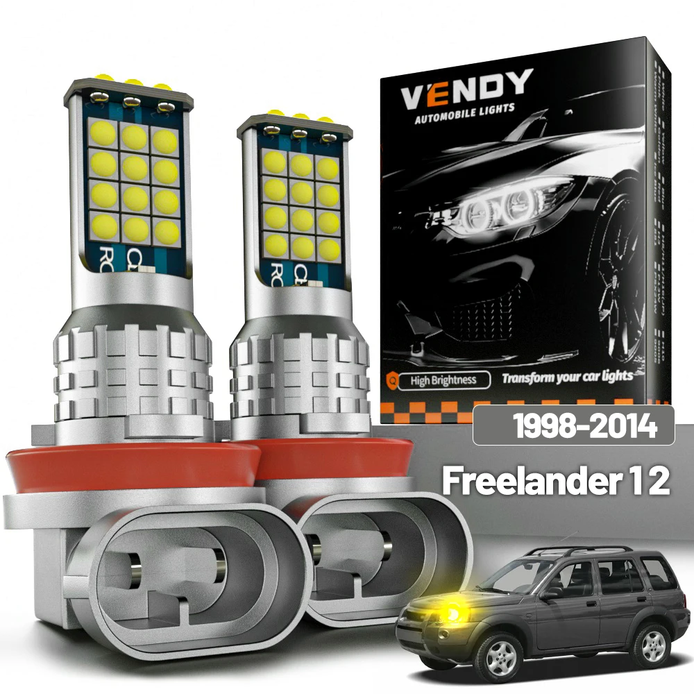 

2pcs LED Fog Light For Land Rover Freelander 1 2 1998-2014 2004 2005 2006 2007 2008 2009 2010 2011 2012 2013 Canbus Accessories