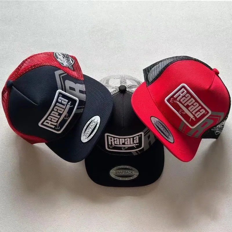 

Letter Embroidery Fishing Caps for Men and Women Bucket Hat Mesh Back Adjustable Baseball Trucker Cap Snapback Golf Cap