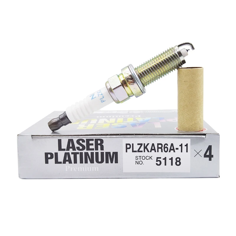 

4pcs PLZKAR6A-11 5118 Iridium Spark Plug Candles For Nissan X-Trail March Qashqai NV200 Tiida Micra PLZKAR6A11-5118