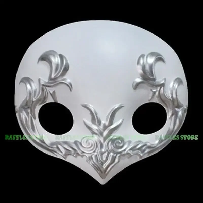 Final Fantasy XIV Ascian Emet Selch Venat Cosplay Prop White Red Game Halloween FFXIV Party Mask Mitron Venat Ancient  Lahab*8*Q