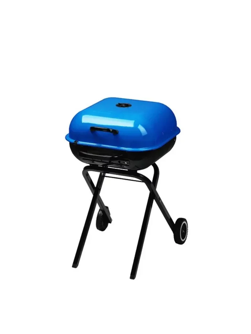 

Walk-A-Bout Portable Charcoal Grill in Blue