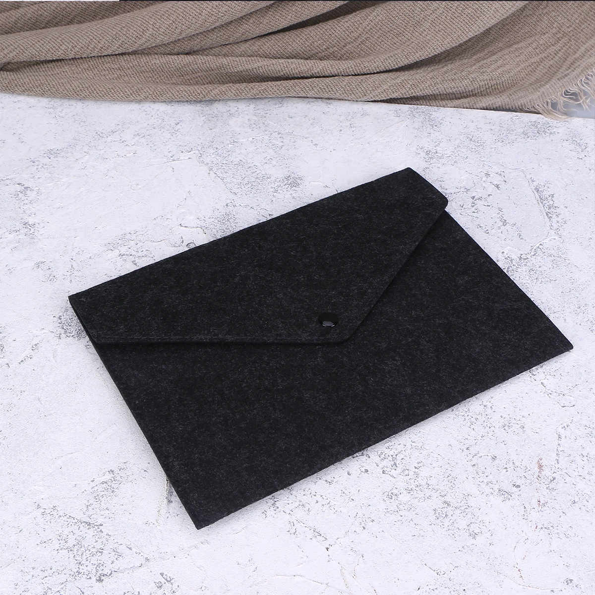 

Felt Writing Board Protective Cover for Tablet Dust Scratch Resistance Lightweight File Pocket Easy Install Creative for Men