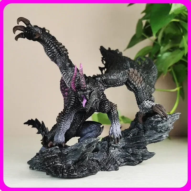 Monster Hunter 18cm  World Gore Magala Game Figure Model Statue Boys Collection Desktop Decoration Ornament Lights Toys Gifts