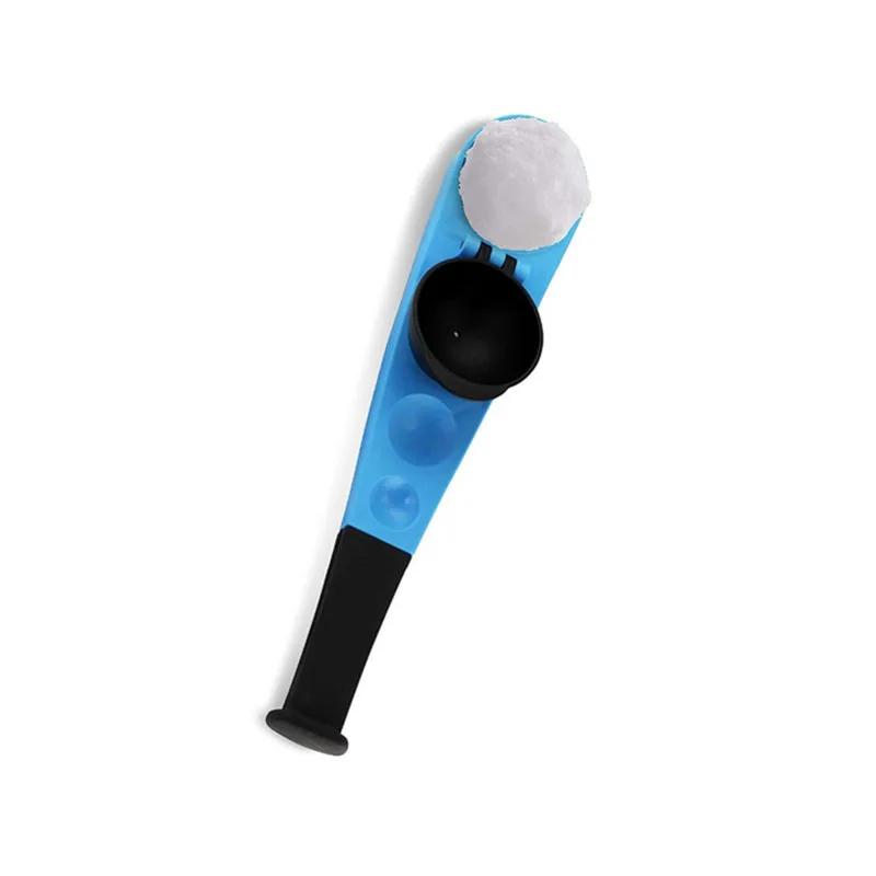 Sneeuwbalmaker En Sneeuwbalwerper Schep Plastic Kinderspeelgoed Per Set Van 2 1 Blauw En 1 Rood