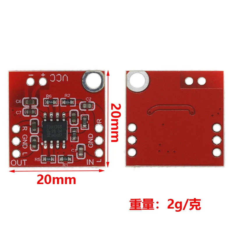 TDA1308 Headphone Amplifier Board Headset Amp Preamplifier Board Module 3V-6V