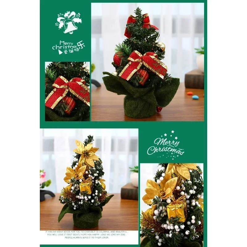 Weihnachten Home Party Dekoration Baum 20cm Weihnachten Paket Baum Desktop Kinder Geschenk Urlaub Dekoration