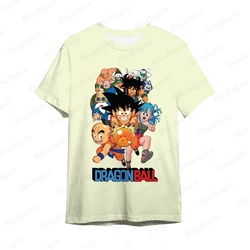 Men's T-shirt Streetwear Y2k Dragon Ball Clothes Hip Hop Tops 2024 Shirts Gift 100-5XL Cosplay Anime High Quality Clothing New