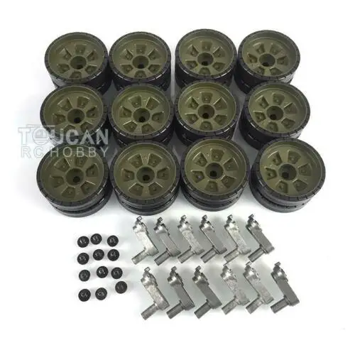 

Plastic Road Wheels For 1/16 Scale Henglong Russian T72 RC Tank 3938 Model Toys Accessories TH16774-SMT7