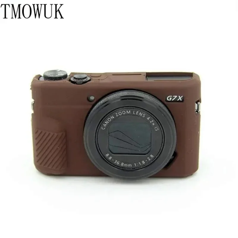 New Camera Silicone Case For Canon G7XII G7X II G7X Mark 2 G7X III G7X3 G7X Mark 3 Rubber Protective Body Cover bag Camera Skin