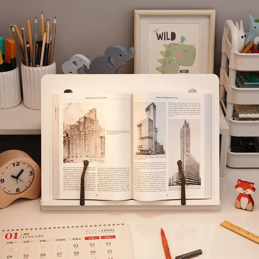 Creative Adjustable Wood Reading Stand Foldable Non-slip Book Holder Tray Portable Drawing Support Reading Rest Tablet Computer