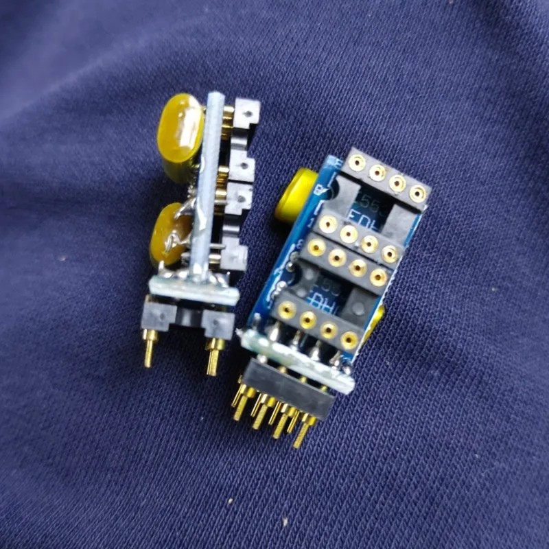 A31T Dual-to-Dual Op-for Amp Adapter Socket, Upgraded IC Socket for Dual Op-for Amp Converters, PC+Metal Material