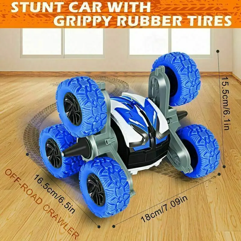 

6 Wheels Stunt Car Remote control 360° Rolling RC Amphibious Car 1