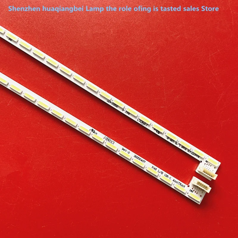 FOR Suitable for Xiaomi L48M3-AA strip light N48 L/B 128-L/R AMTRAN 1712 9400 4070 back  52.5CM  64LED