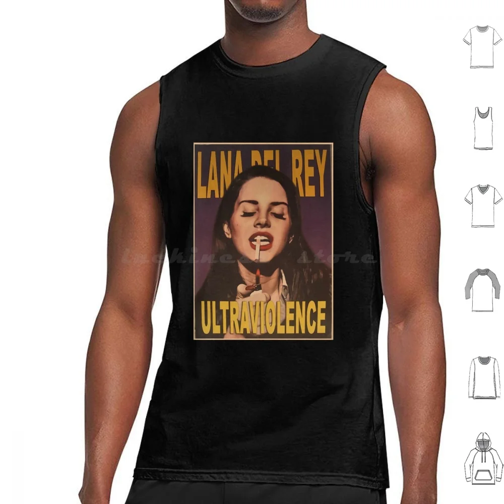 Ultraviolence Girl Tank Tops Vest Sleeveless Lana Del Ray Painting The Lana Del Ray Lana Del Ray Lana Del Ray Del Lana Del Ray