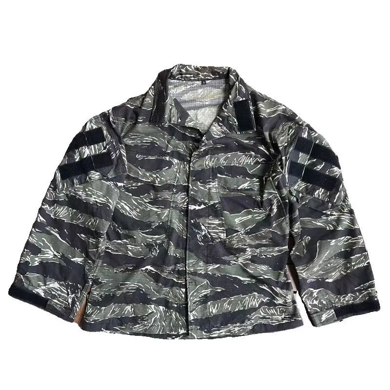 

Base uniform tactical Tom GEN3 tactical G3 frog suit silver tiger spot combat suit top long sleeved jacket