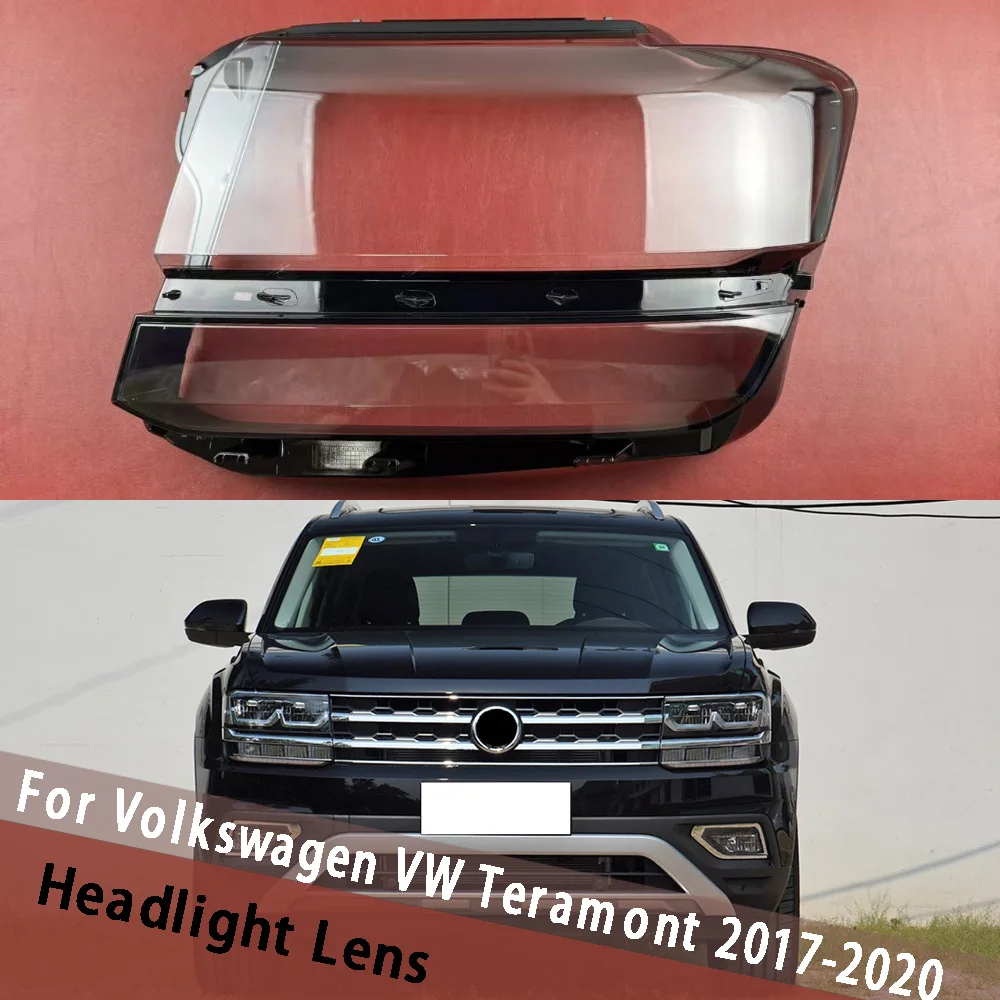 

For Volkswagen VW Teramont 2017 2018 2019 2020 (Low) Headlamp Cover Headlight Lampcover Lamp Mask Lampshade Shell Light Housing