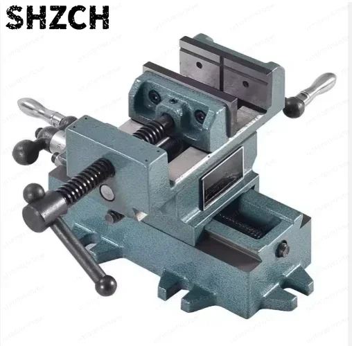 NEW  Q97 Heavy Duty Precision Cross Nozzle Vise Drilling Variable Milling Machine Bidirectional Mobile Vise 3/4