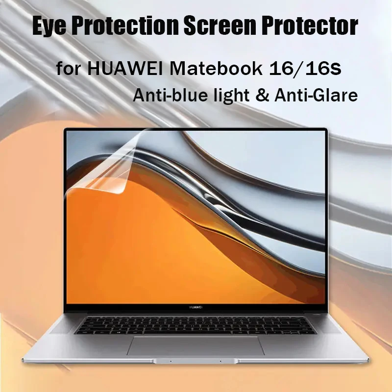 Eye Protection Screen Protector for Huawei Matebook 16 2021 16s 2022 CREM-WFD9/WFG9 Anti Blue Light / Glare Laptop Screen Film