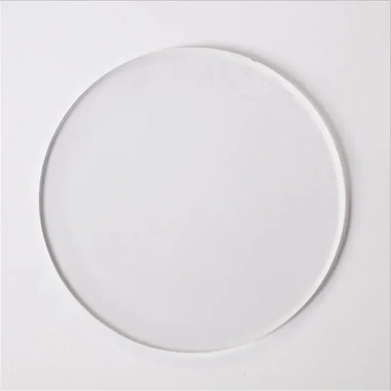 5pcs Thickness 2mm Round Plastic Sheet Acrylic Board Organic Glass Polymethyl Methacrylate Customized Cutting Service