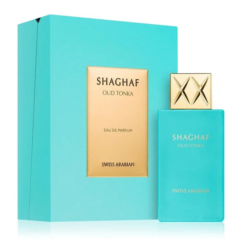 Shaghaf Oud Tonka Eau De Parfum for Unisex Almond and Cinnamon Fragrance Long Lasting Luxury Personal Fragrance for All Occasion