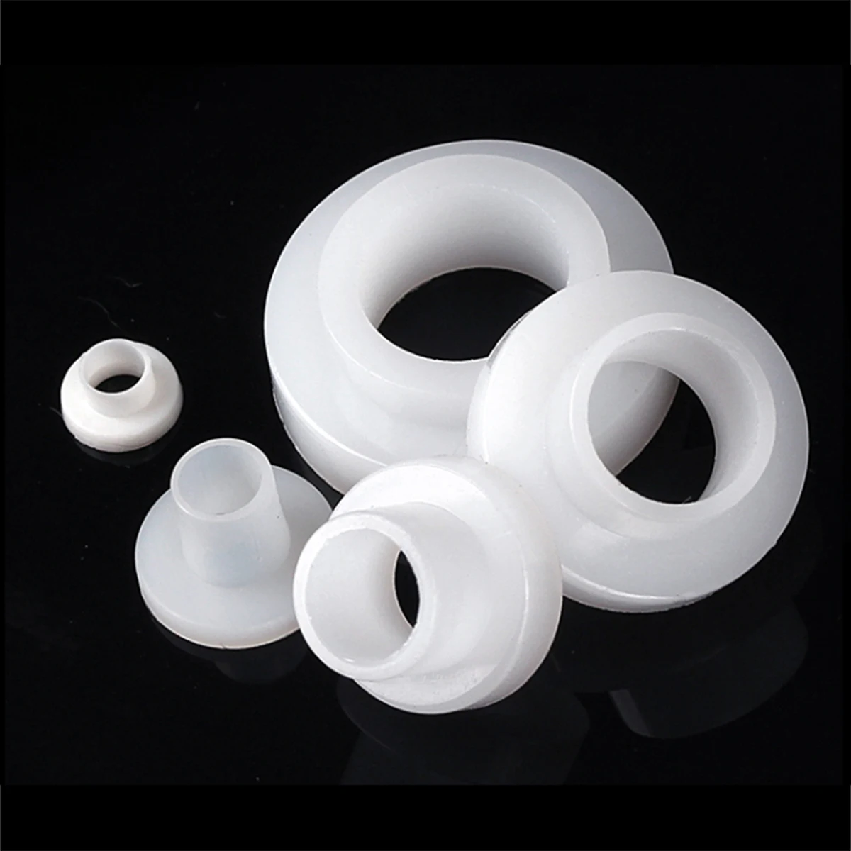 T-type Nylon Stepped Washer/Concave-Convex Thread Bushing Insulating Pellets M3M4M5M6M8M10M12