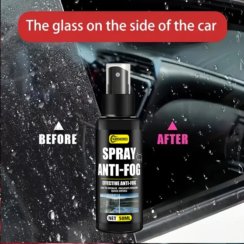 Motorcycle Helmet Anti-Fog Spray, Effectively Prevents Fogging, Enhances Visibility with Durable Nano Coating, Suitable for All image 5