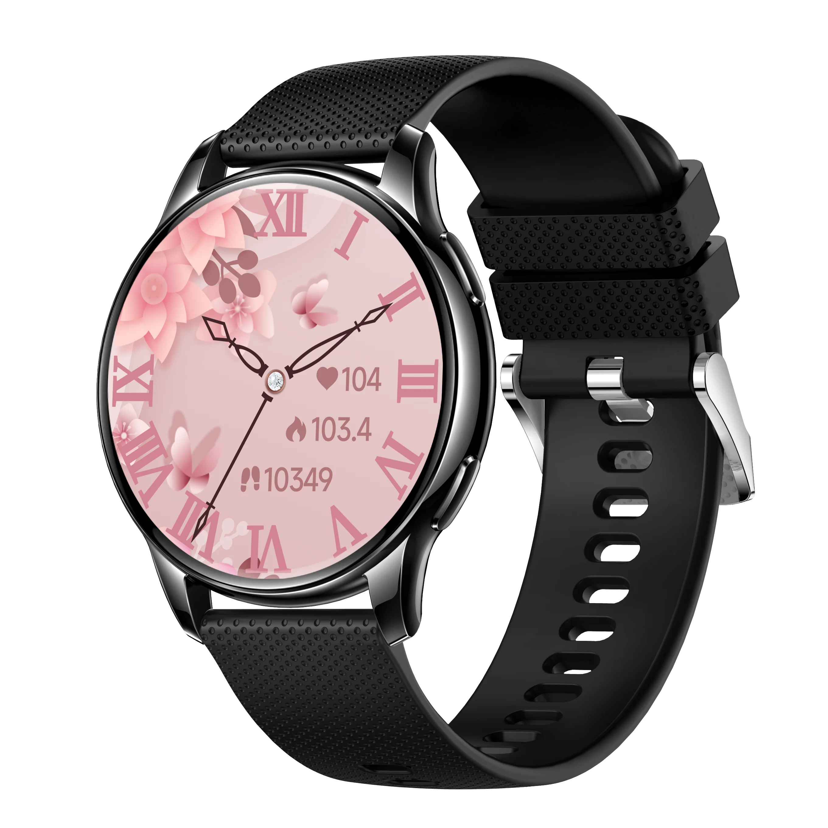 Getfitsoo 스마트 워치 여성용 Amoled 스크린 HD 블루투스 통화, IP68 방수 스포츠 여성용 스마트워치, 샤오미, 1.32 인치